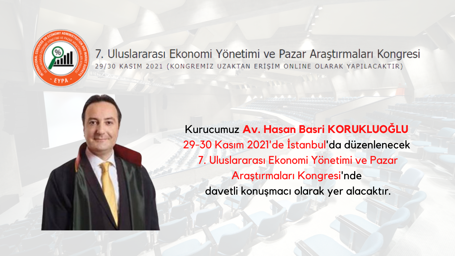 7. Uluslararası Ekonomi Yönetimi ve Pazar Araştırmaları Kongresi